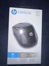 Brand New Sealed HP X3000 G2 Wireless Mouse, Black (2C3M3AA#ABA) 3 Button picture