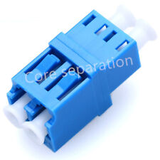 25Pcs LC-LC Duplex Fiber Coupler Flange Fiber Optical Adapter Connector LC to LC picture