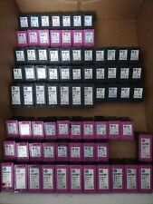 Lot of 78 Genuine HP 60 & 61  XL Black Tri Color Empty ink Cartridges Never Refi picture