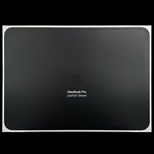 ON SALE Apple Leather Sleeve Pouch Case For MacBook Pro 15 inch  - Black picture