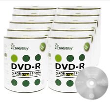 1000-Pack Grade A+ Smartbuy 16X DVD-R 4.7GB Logo Top Recordable Blank Media Disc picture