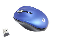 New HP 2.4GHz Wireless Mobile Travel Optical Mouse FHA-3510 617067-001 Blue picture