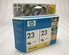 NEW Genuine OEM HP Invent 23 Tri-color Twin-pack includes 2 HP Inkjet Cartridges picture