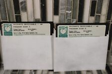 Peachtree Software Accounts Receivable Program Disk 1&2 Vtg Apple II Software picture