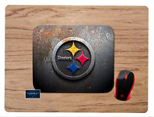 PITTSBURGH STEELERS AMERICAN FOOTBALL TEAM CUSTOM MOUSE PAD DESK MAT USA NFL D2 picture
