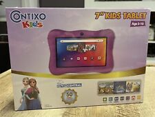 Contixo 7-inch Kids Tablet w/50 Disney eBooks Purple V9-64GB New In Sealed Box picture