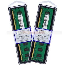 Kingston 16GB 2x8 GB Ram DDR3-1600 PC3-12800 Desktop DIMM Non-ECC Memory 240PIN picture