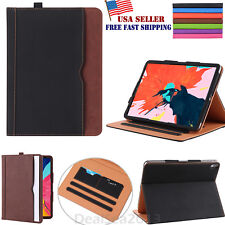 New Soft Leather Smart Cover Case Sleep Wake For Apple iPad Pro 11 Inch 2018 picture
