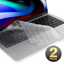 Against Key Wear, 2pack Keyboard Protector Skin Film for Macbook Pro 13