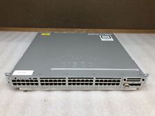 Cisco Catalyst WS-C3850-48F-S V05 48 Port PoE+ Gigabit Switch No PSU -TEST/RESET picture
