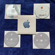 Vintage Apple PowerBook G4 CDs: software Install, Restore for System 9.1; more picture