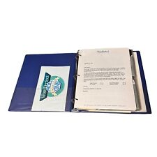 Word Perfect Dealer Binder with Disks, Brochures, Newsletters Computer Software picture