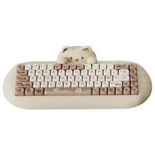  C68 Wireless Mechanical Keyboard, 65% Gaming Keyboard Hot Milk Switch Brown picture