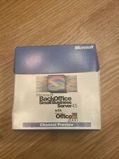 Microsoft back office small business server 4.5 channel preview Super Rare New picture