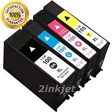 4 Pack 100XL Ink Cartridge For Lexmark S301 S305 S405 S505 S605 S815 S816 picture