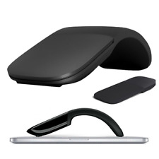 Slim Wireless Foldable Optical Bluetooth Arc Touch Mouse For Microsoft Surface picture