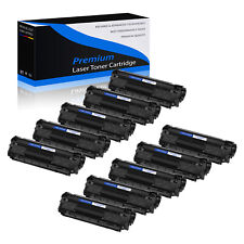 10PK Black Q2612A 12A Toner Cartridge for HP LaserJet M1319 M1319f 1020 Printer picture