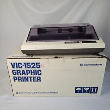 Vintage Commodore VIC-1525 Graphic Printer Powers On Parts Only picture