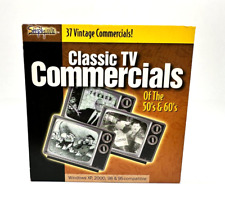 CD-Rom 37 CLASSIC TV COMMERCIALS From 50's & 60's Window 98 95 & NT 4.0 Compatib picture