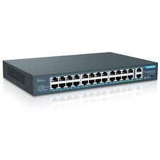 Yuanley 24 Port Poe Switch with 2 Gigabit Ethernet Uplink Port, Unmanaged 26 P picture