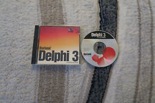 Borland Delphi 3 Software Version 3 for Windows 95 & NT CD DISC picture