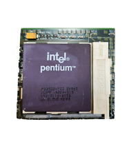 Vintage Intel Pentium 100 CPU, Vintage Gaming 100MHz A80502-100 SX963 picture