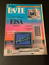 BYTE MAGAZINE NOV 1989 VOL. 14 NO. 12 EISA ARRIVES VERY GOOD CONDITION QTY-1 picture