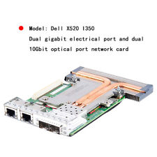 Dell R730 X520+I350 Dual Kilo Port Dual 10000 Optical Port Network Card picture