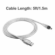 5ft USB To Firewire IEEE 1394 4 Pin iLink Adapter Data Cable USA for PC Camera picture