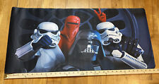 Star Wars Storm Trooper Large Mouse Pad Mat Gaming Play Keyboard Mat 34” picture