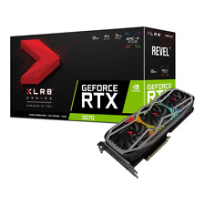 Geforce RTX 3070 8GB XLR8 Gaming REVEL EPIC-X RGB Triple Fan Graphics Card LHR picture