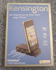 Kensington 3-Port USB Hub  & Sync For Vintage iPods picture