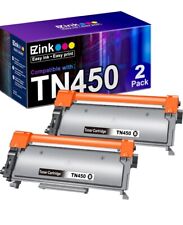 EZ Ink EZink TN450 Black Compatible Premium Toner Cartridge 2 Pack New picture