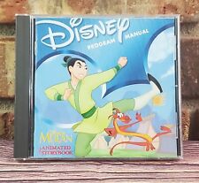 Disney's Mulan Animated Storybook CD-ROM  (Mac & Windows 95) Complete w/ manual picture