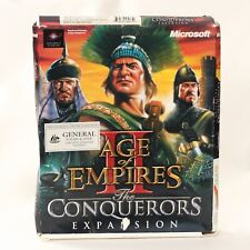 Age of Empires II: The Conquerors Expansion Vintage PC Game *BIG BOX GAME* picture