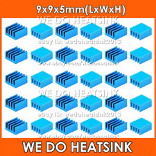 9x9x5mm Heatsink 5 Color Radiator Cooler With Thermal Adhesive Tape for IC Chips picture
