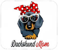 Dachshund Mom, Birthday, Christmas Gift, Mouse Pad, Non-Slip, USA picture