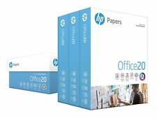 HP Office20 Printer Paper, White Letter Size 8.5