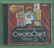 American Greetings Creatacard Silver 5 CD #1 PC Program Brand NEW Sealed picture