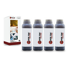 4Pk LTS 10EX Black Toner Refill Kit Compatible for Okidata 10ex 10i 10i/n 12i picture