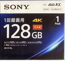 1pack Sony BD-R Printable HD Blu-ray 4x Blank Disc Media BDR 128GB Japan picture
