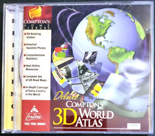 Vintage World Atlas Compton's 1998 picture