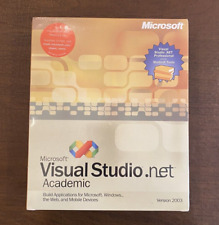 Microsoft Visual Studio.net Academic - Version 2003 NEW Sealed picture