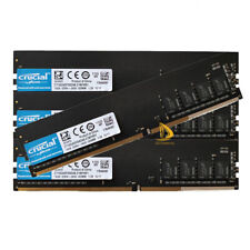 Crucial 4x 16GB 1RX8 PC4-2400T DDR4 19200MHz Kits UDIMM Desktop Memory RAM 64GB picture