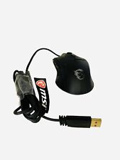 Gaming Mouse MSI CLUTCH GM08 USB Wired Tested Working Black picture