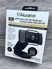 Aluratek 2K HD Webcam with Dual Stereo Noise Cancelling Mics, Auto Focus New picture