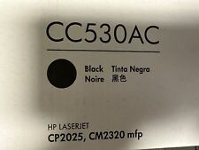 New OEM Genuine HP CC530AC Black Toner Cartridge For LaserJet CP2025-CM2320 picture