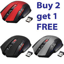 2.4GHz Wireless Gaming Mouse USB Receiver Optical for Laptop Computer DPI USA picture