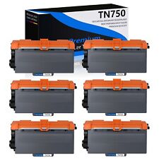 6PK High Yield TN750/TN720 Toner Cartridge for Brother HL-5470DW HL-5470DWT picture