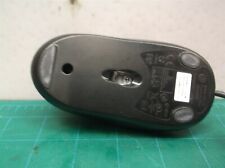 Vintage Black Silver HP Logitech- Optical USB Wheel Mouse - TESTED picture